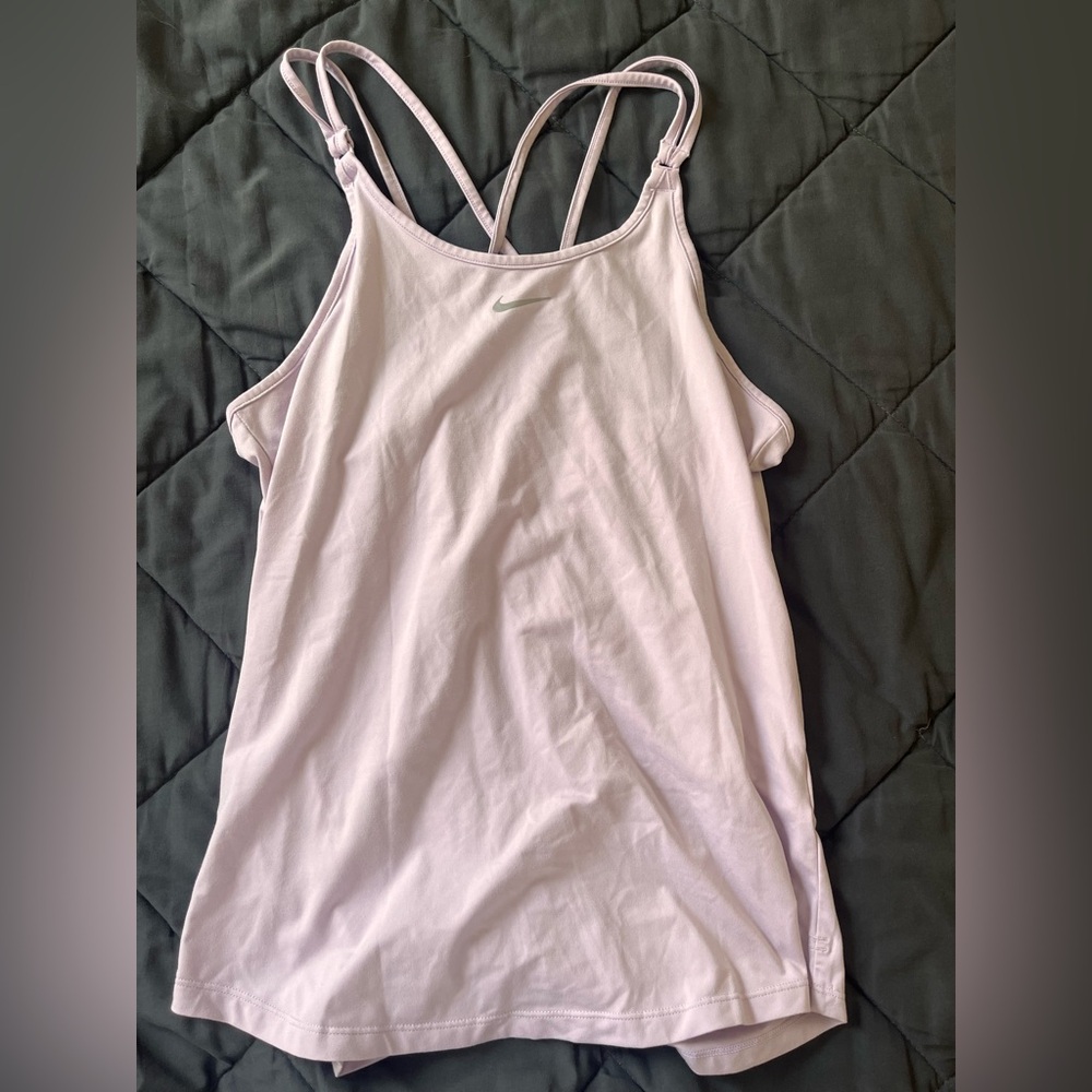 Nike layer tank top